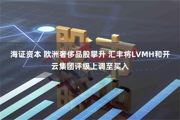 海证资本 欧洲奢侈品股攀升 汇丰将LVMH和开云集团评级上调至买入